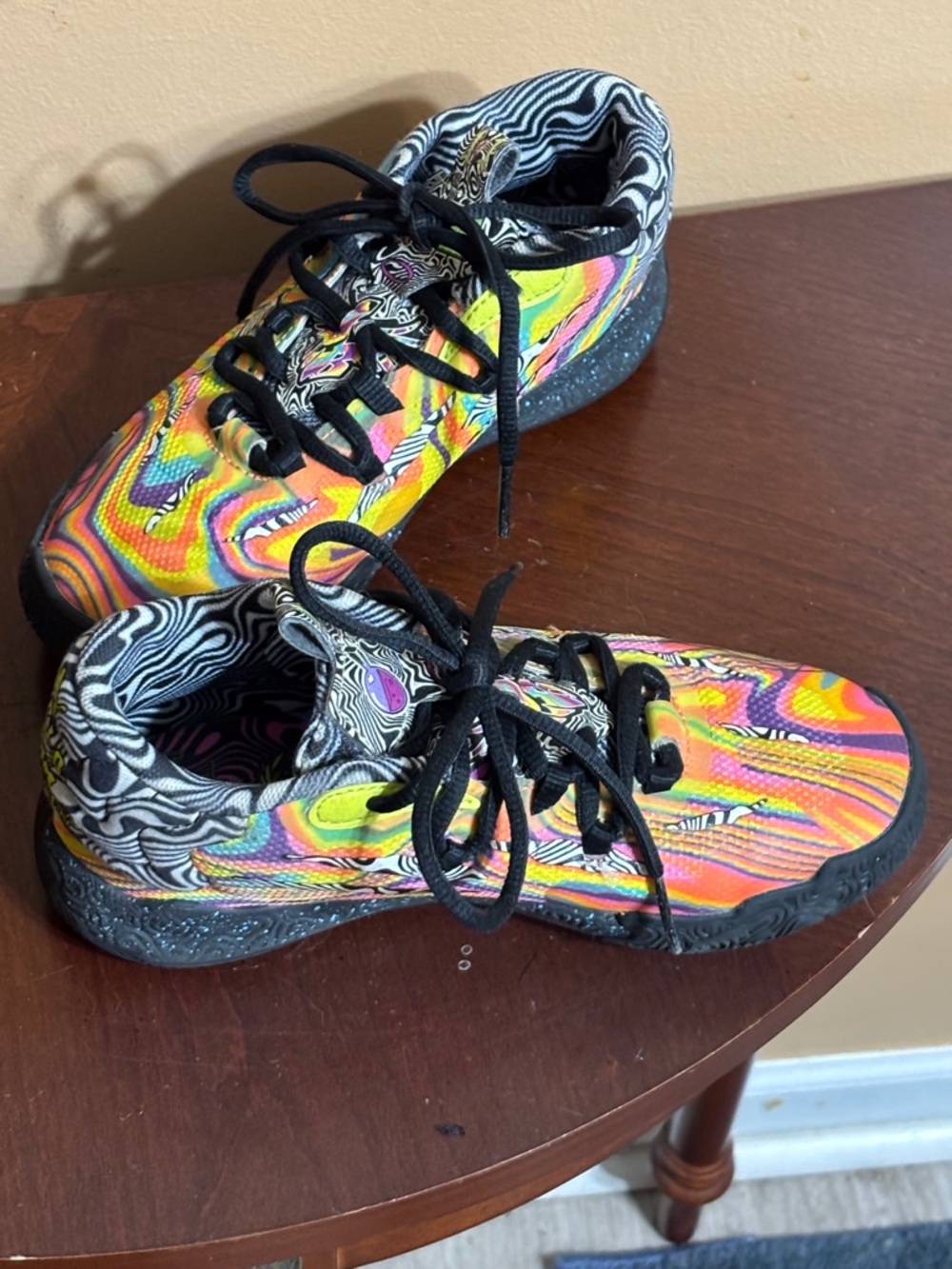 Kids' size 13 in the PUMA MB.03 Dexter's Laboratory collection